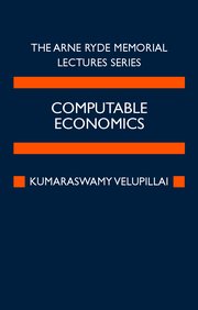 Cover for 

Computable Economics






