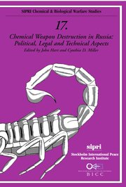 Cover for 

Chemical Weapon Destruction in Russia






