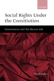 Cover for 

Social Rights Under the Constitution






