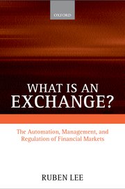 Cover for 

What is an Exchange?






