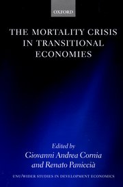 Cover for 

The Mortality Crisis in Transitional Economies






