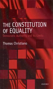 Cover for 

The Constitution of Equality







