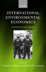 Cover for 

International Environmental Economics






