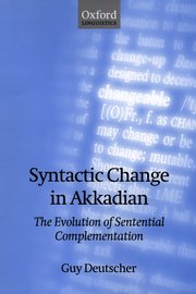 Cover for 

Syntactic Change in Akkadian






