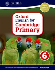 Cover for 

Oxford English for Cambridge Primary Student Book 6






