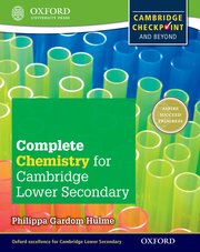 Cover for 

Complete Chemistry for Cambridge Secondary 1 Student Book






