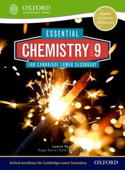 Cover for 

Essential Chemistry for Cambridge Lower Secondary Stage 9 Student Book






