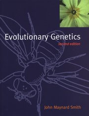 Cover for Evolutionary Genetics