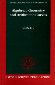 Cover for 

Algebraic Geometry and Arithmetic Curves






