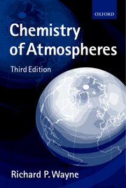 Cover for 

Chemistry of Atmospheres






