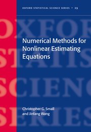 Cover for 

Numerical Methods for Nonlinear Estimating Equations






