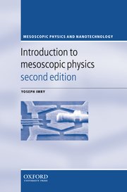 Cover for 

Introduction to Mesoscopic Physics






