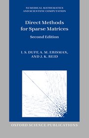 Cover for 

Direct Methods for Sparse Matrices






