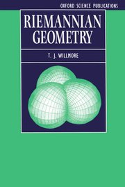 Cover for 

Riemannian Geometry






