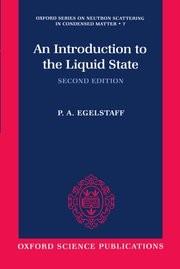 Cover for 

An Introduction to the Liquid State






