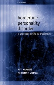 Cover for 

Borderline Personality Disorder






