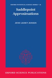 Cover for 

Saddlepoint Approximations






