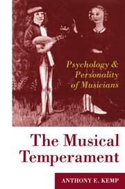 Cover for 

The Musical Temperament






