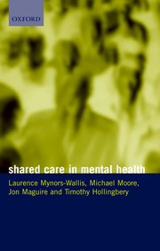 Cover for 

Shared Care in Mental Health






