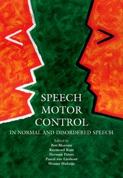 Cover for 

Speech Motor Control






