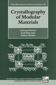 Cover for 

Crystallography of Modular Materials







