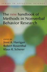 Cover for 

New Handbook of Methods in Nonverbal Behavior Research






