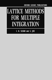 Cover for 

Lattice Methods for Multiple Integration






