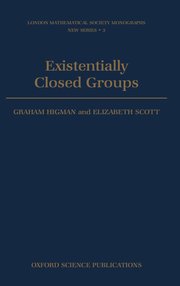 Cover for 

Existentially Closed Groups






