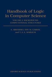 Cover for 

Handbook of Logic in Computer Science






