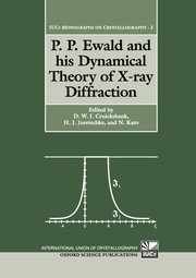 Cover for 

P.P. Ewald and his Dynamical Theory of X-ray Diffraction






