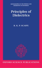 Cover for 

Principles of Dielectrics







