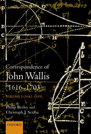 Cover for 

The Correspondence of John Wallis






