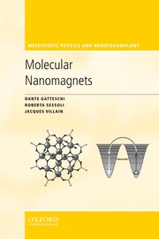 Cover for 

Molecular Nanomagnets






