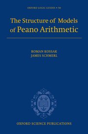 Cover for 

The Structure of Models of Peano Arithmetic






