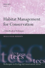 Cover for 

Habitat Management for Conservation






