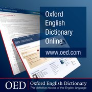 Cover for 

The Oxford English Dictionary






