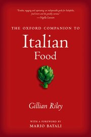 Cover for 

The Oxford Companion to Italian Food






