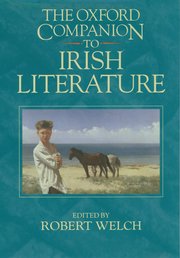 Cover for 

The Oxford Companion to Irish Literature






