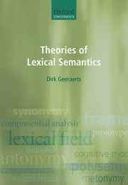 Cover for 

Theories of Lexical Semantics






