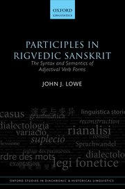 Cover for 

Participles in Rigvedic Sanskrit






