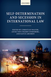 Cover for 

Self-Determination and Secession in International Law






