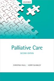 Cover for 

Palliative Care






