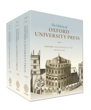 Cover for 

The History of Oxford University Press






