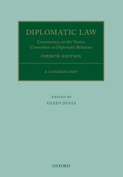 Cover for 

Diplomatic Law 4E






