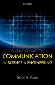 Cover for 

A Concise Guide to Communication in Science and Engineering






