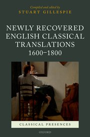 Cover for 

Newly Recovered English Classical Translations, 1600-1800






