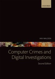 Cover for 

Computer Crimes and Digital Investigations






