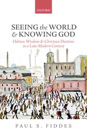 Cover for 

Seeing the World and Knowing God






