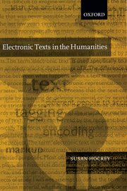 Cover for 

Electronic Texts in the Humanities






