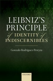 Cover for 

Leibnizs Principle of Identity of Indiscernibles






